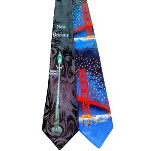 Two Ties From New Orleans and San Francisco